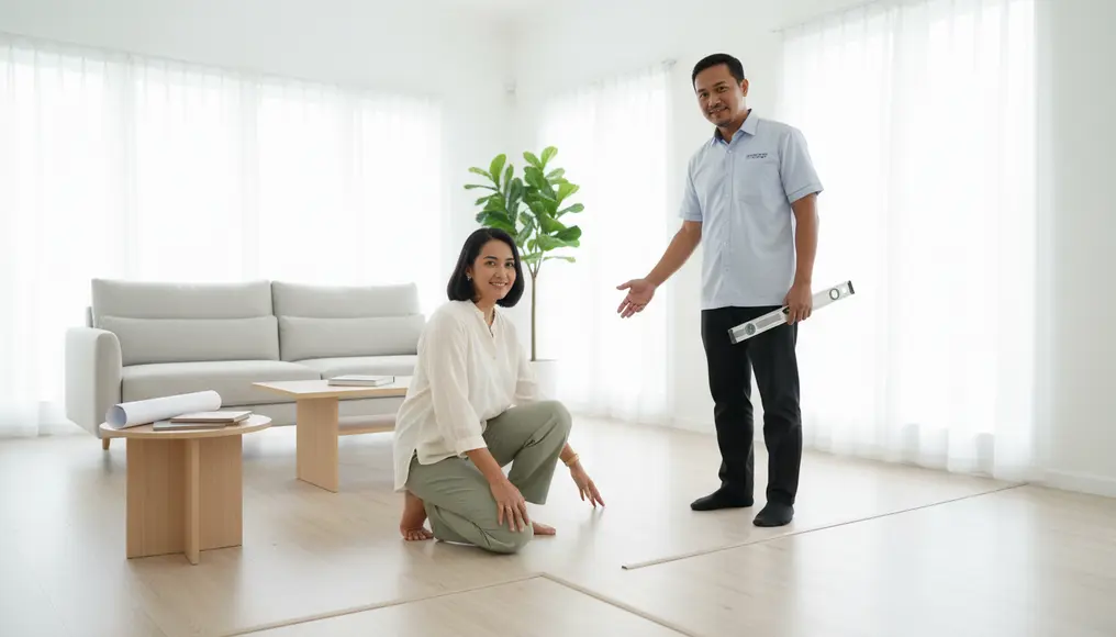 Cara Memilih Vendor Jasa Pasang Lantai Vinyl yang Terpercaya