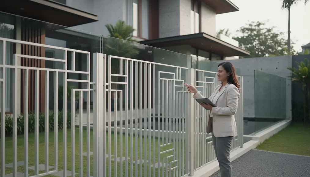 Menciptakan Desain Pagar Keamanan yang Estetis