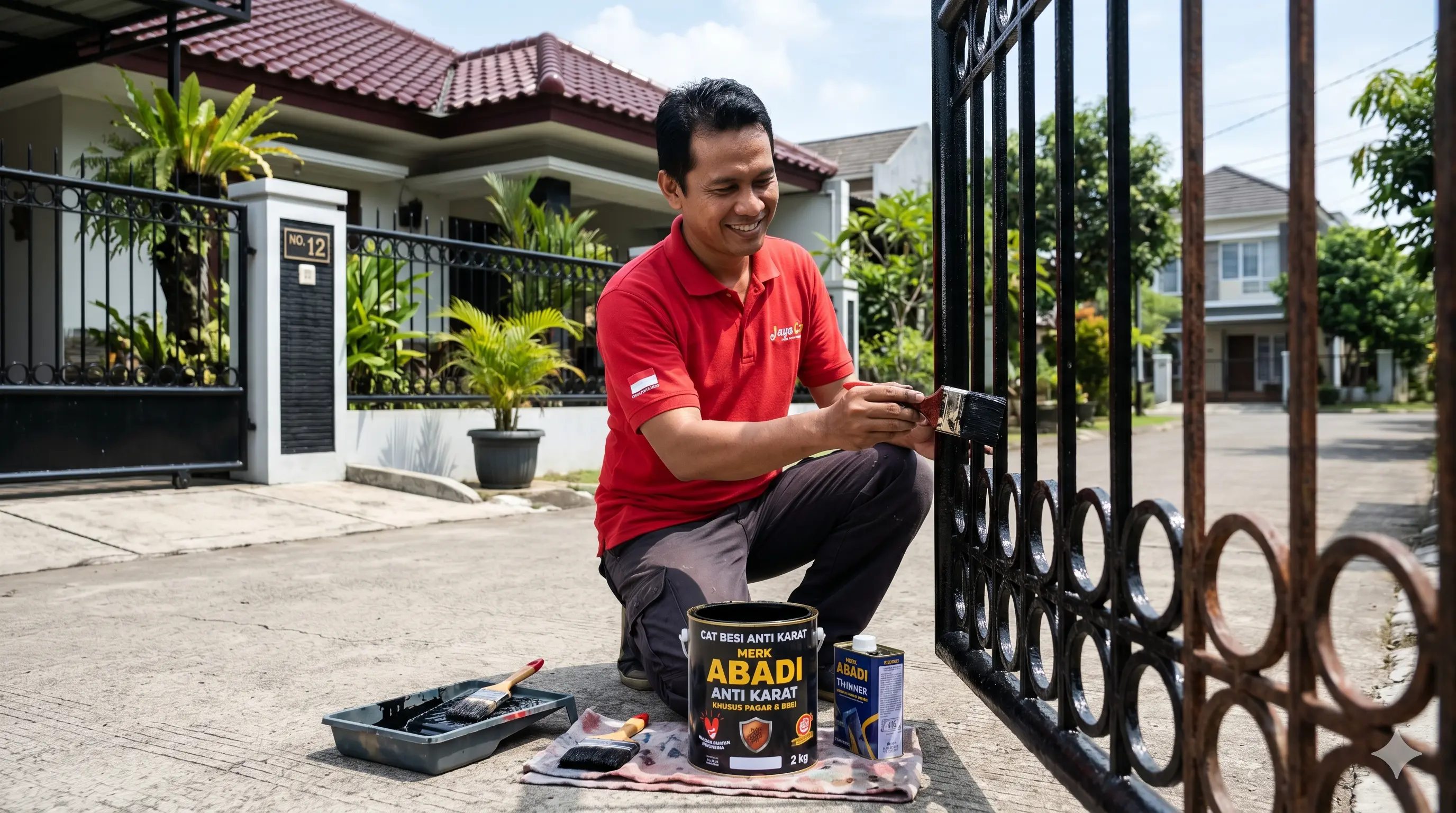 5 Merk Cat Besi Anti Karat untuk Pagar Rumah