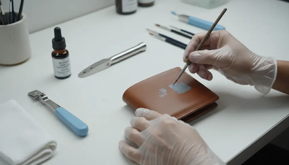 Bahaya Cat Acrylic Biasa untuk Dompet Kulit: Studi Kasus Kerusakan Permanen