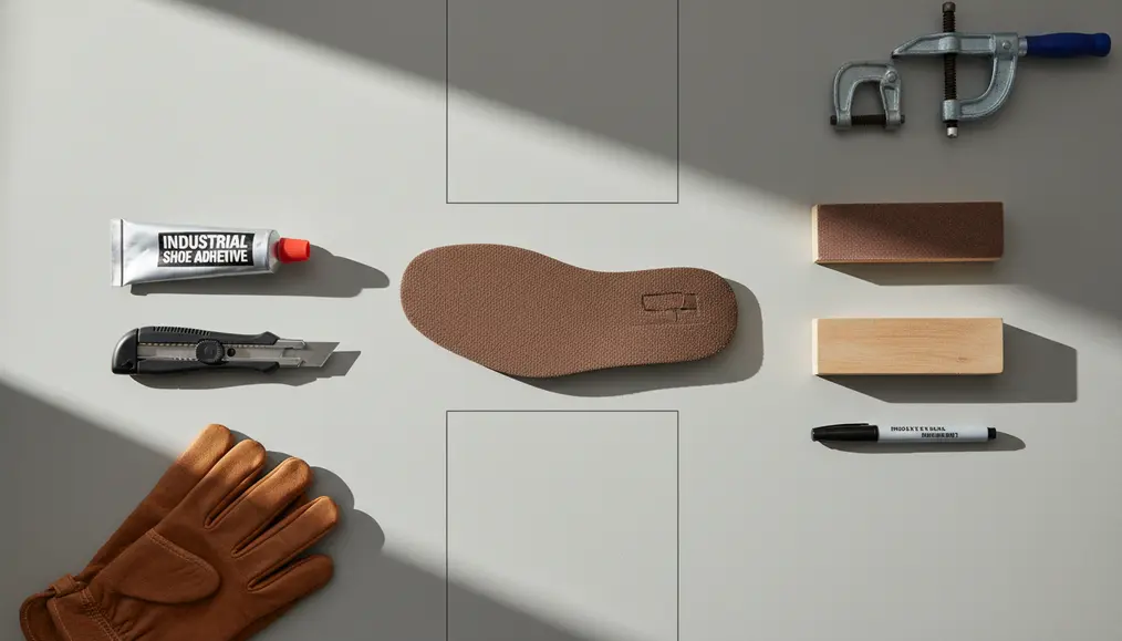 Alat dan Bahan untuk DIY Mengganti Sol Sepatu Boots