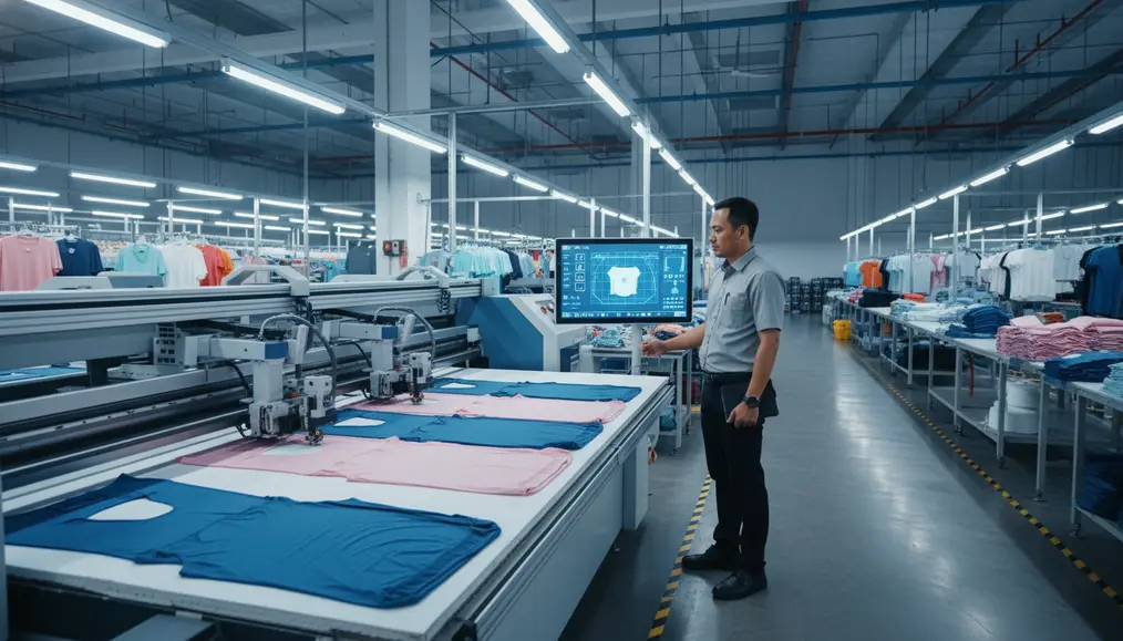 Proses Produksi Baju Kaos Hamil Custom yang Efisien