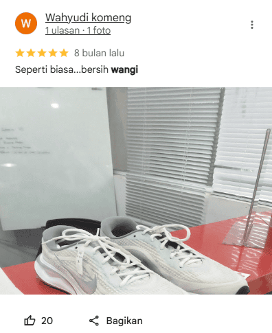 Testimoni Kemitraan Shoe Cleaner Sneakershoot.id