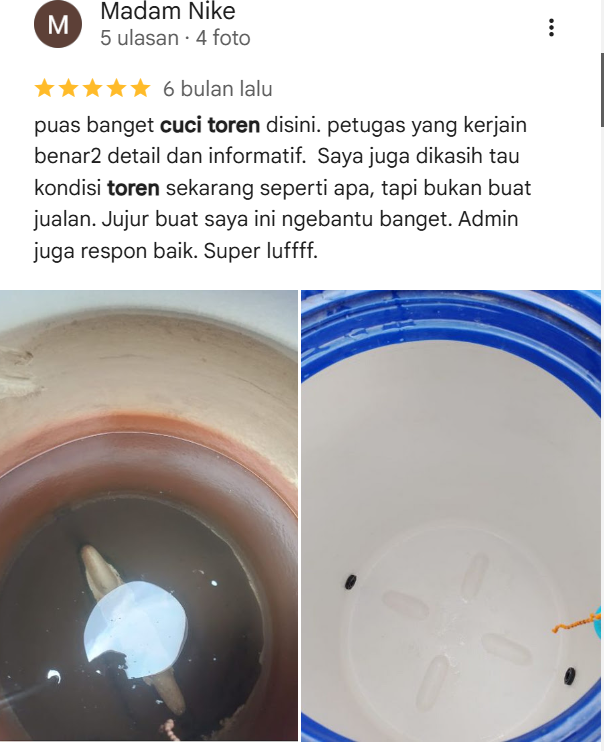 Testimonial Pelanggan Home Steril