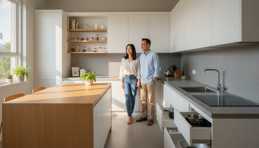 Tips Mendesain Kitchen Set untuk Dapur Kering dan Dapur Basah di Rumah