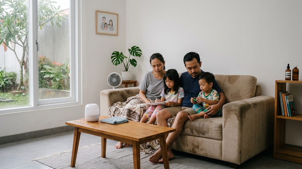 Kaitan Sofa Lembap dengan Kenyamanan dan Kesehatan Keluarga