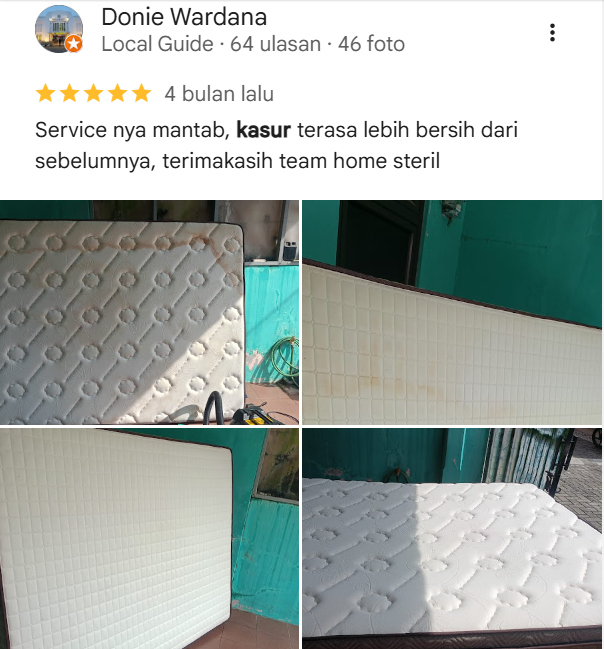 Testimoni Pelanggan Home Steril