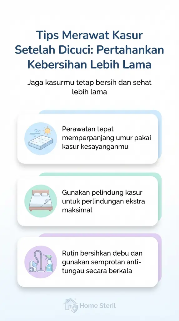 Tips Merawat Kasur Setelah Dicuci: Pertahankan Kebersihan Lebih Lama