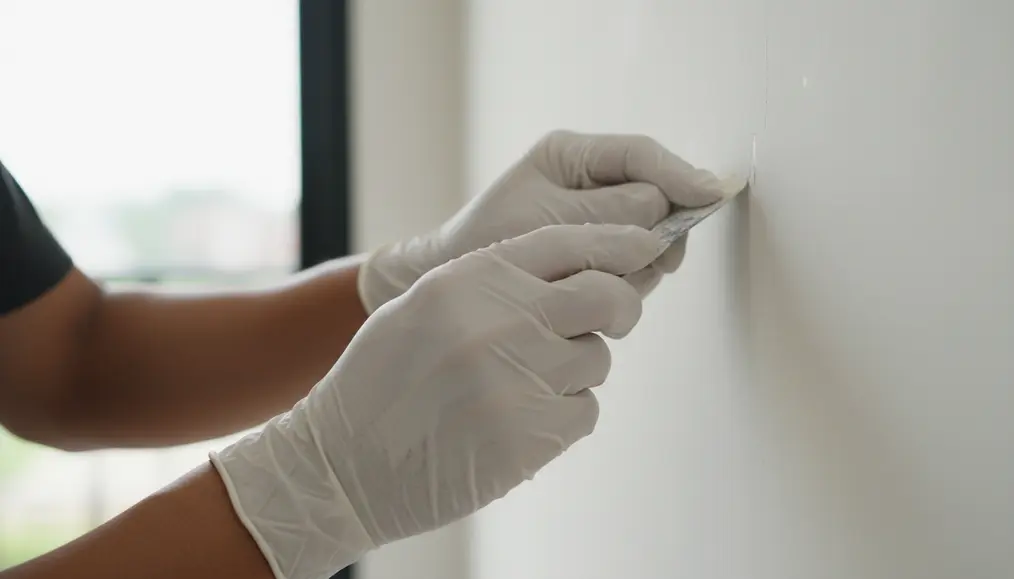 Proses Pengecatan Profesional oleh Tukang Cat Spesialis Dinding Retak Rambut di Surabaya