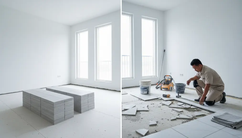 Perbandingan Biaya: Pasang Keramik Rumah Baru vs. Renovasi