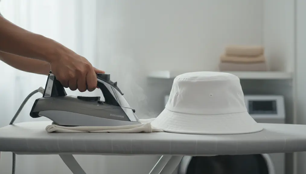 Teknik Setrika Topi Bentuk Floppy dan Bucket Hat
