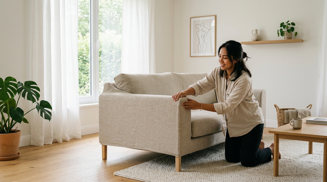 Gunakan Pelindung atau Cover Sofa