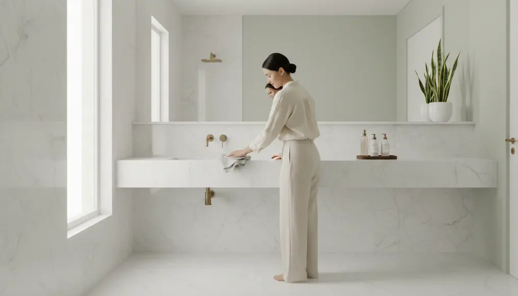 Perawatan Marmer Kamar Mandi: Jangan Salah Pakai Chemical!