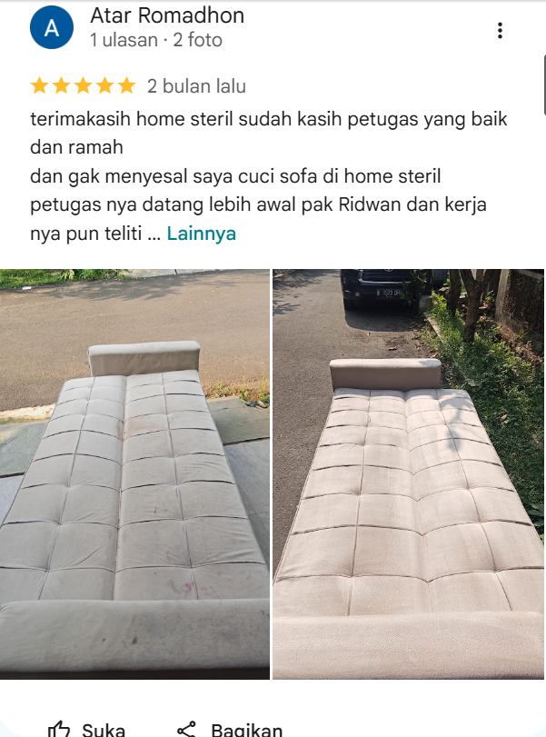Review Pelanggan Home Steril