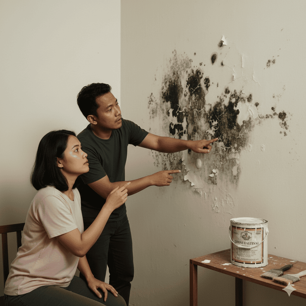 Jenis Cat Konvensional: Tidak Didesain untuk Melawan Jamur