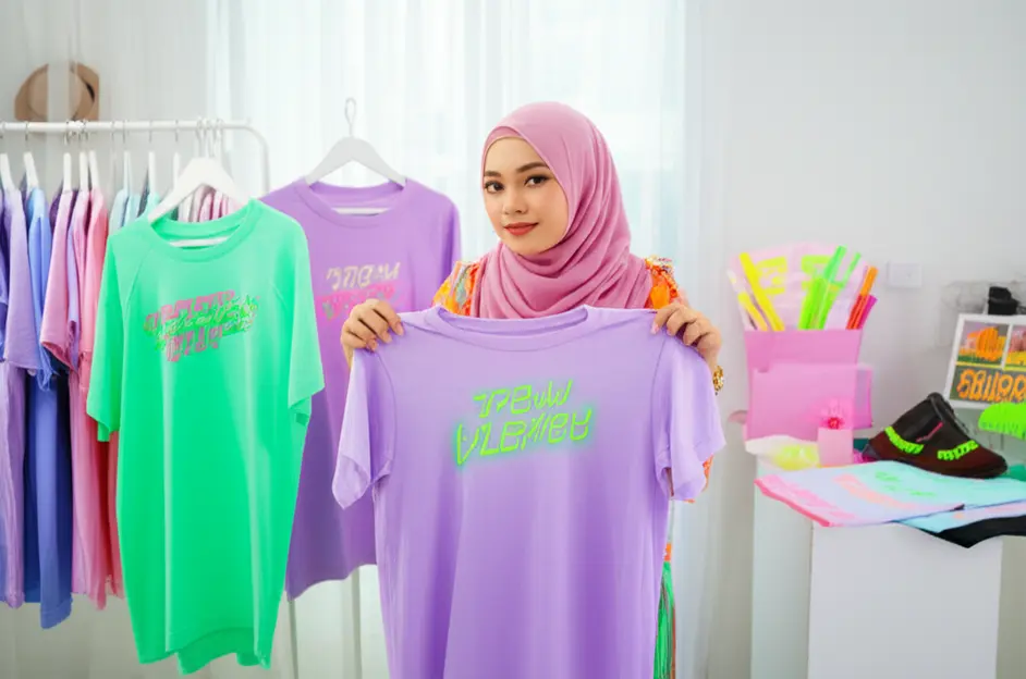 Tren Warna dan Font Sablon Baju: Ciptakan Desain yang Viral di Media Sosial!