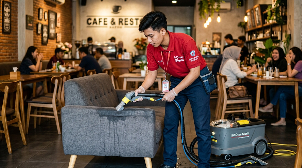 Bagaimana Metode Wet Cleaning Bekerja untuk Cafe & Resto?