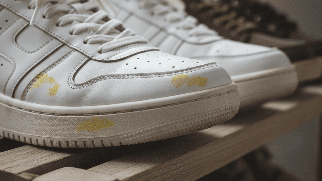 Memahami Penyebab Utama Sepatu Bahan Vinyl Menguning