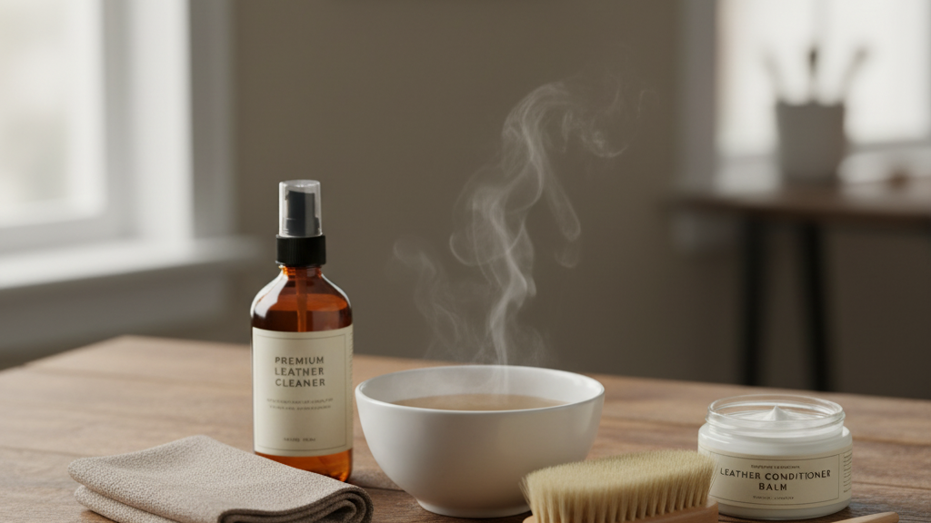 Persiapan Alat dan Bahan Cuci Tas Kulit