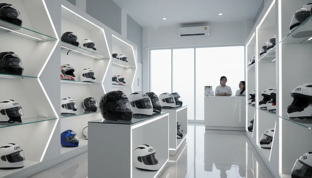 Memilih Tempat Cuci Helm Arai dan Shoei Terpercaya