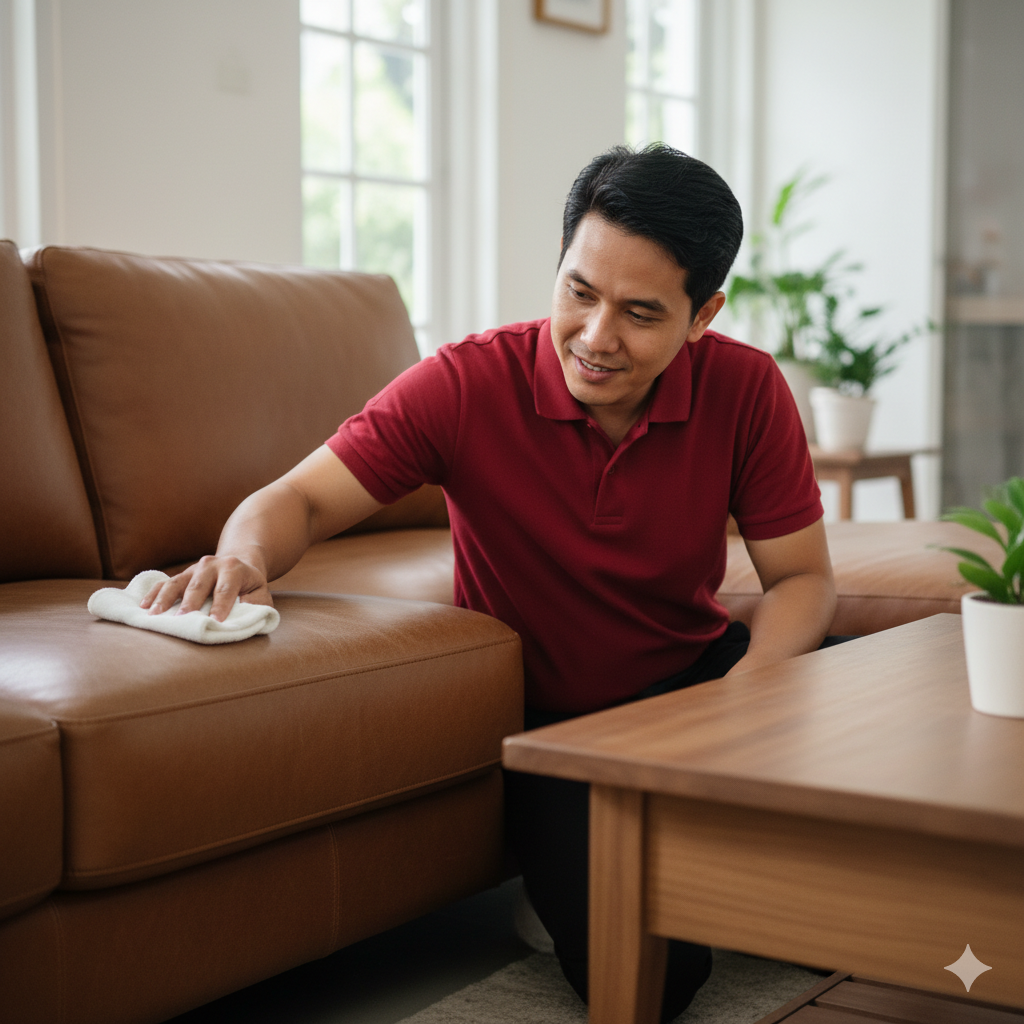 Gunakan Kain Lembut untuk Membersihkan Debu