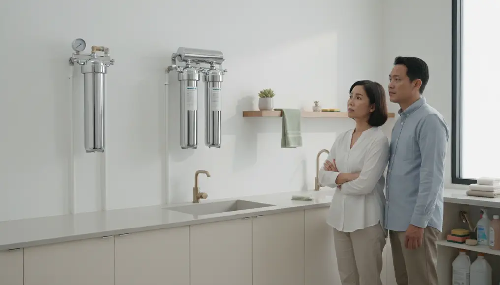 Filter Air Tabung Tunggal vs Tabung Ganda (Kapan Harus Menggunakan Dua Tabung Filter?)