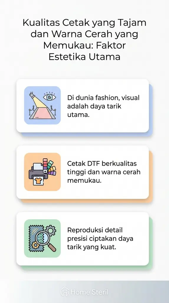Kualitas Cetak yang Tajam dan Warna Cerah yang Memukau: Faktor Estetika Utama