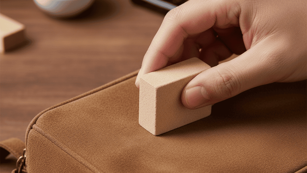 Menghilangkan Noda Kering dan Membandel dari Tas Bahan Kulit Suede