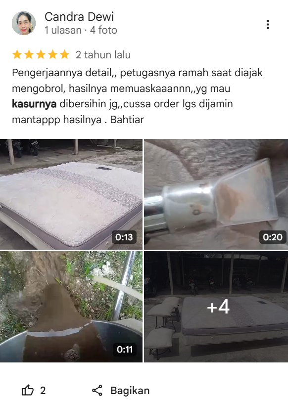 Testimoni Pelanggan Home Steril
