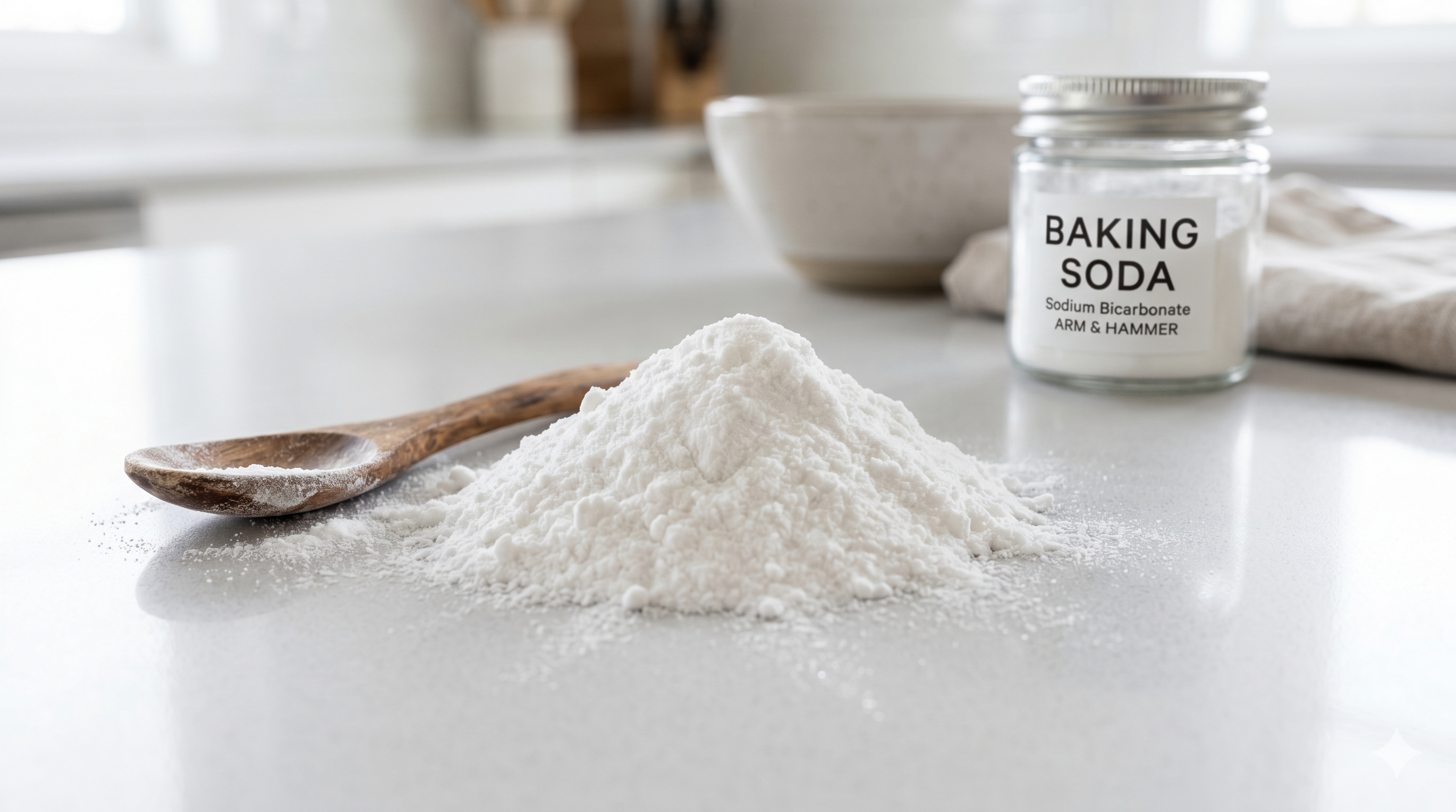 Baking Soda – Menyerap Bau dan Kelembapan