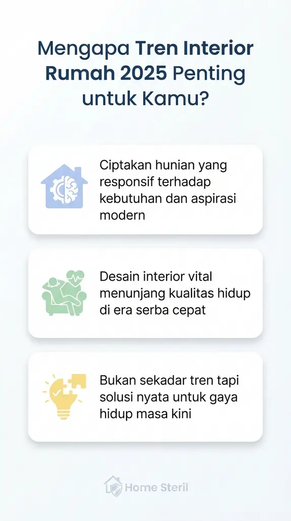Mengapa Tren Interior Rumah 2025 Penting untuk Kamu?