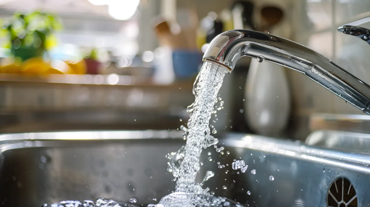 Periksa Aliran Air di Kran