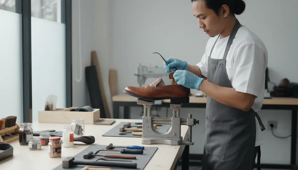 Proses Resole Sepatu Clarks & Bally: Apa Saja Tahapannya?