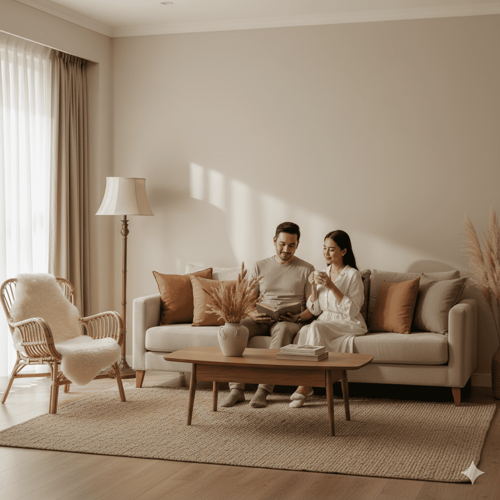 Kehangatan Nuansa Netral (Warm Neutrals)
