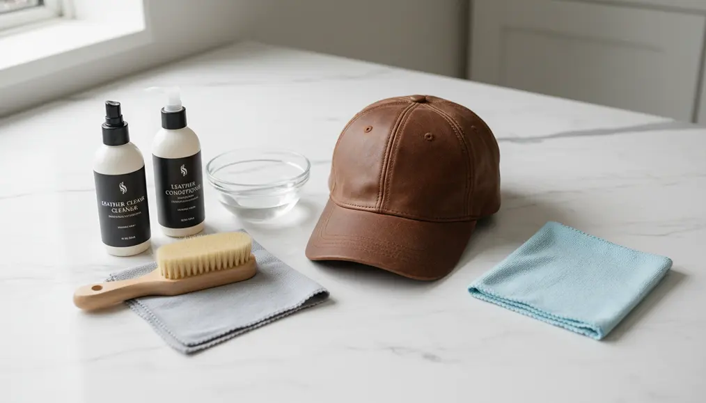 Alat dan Bahan Penting untuk Cuci Topi Kulit Sendiri