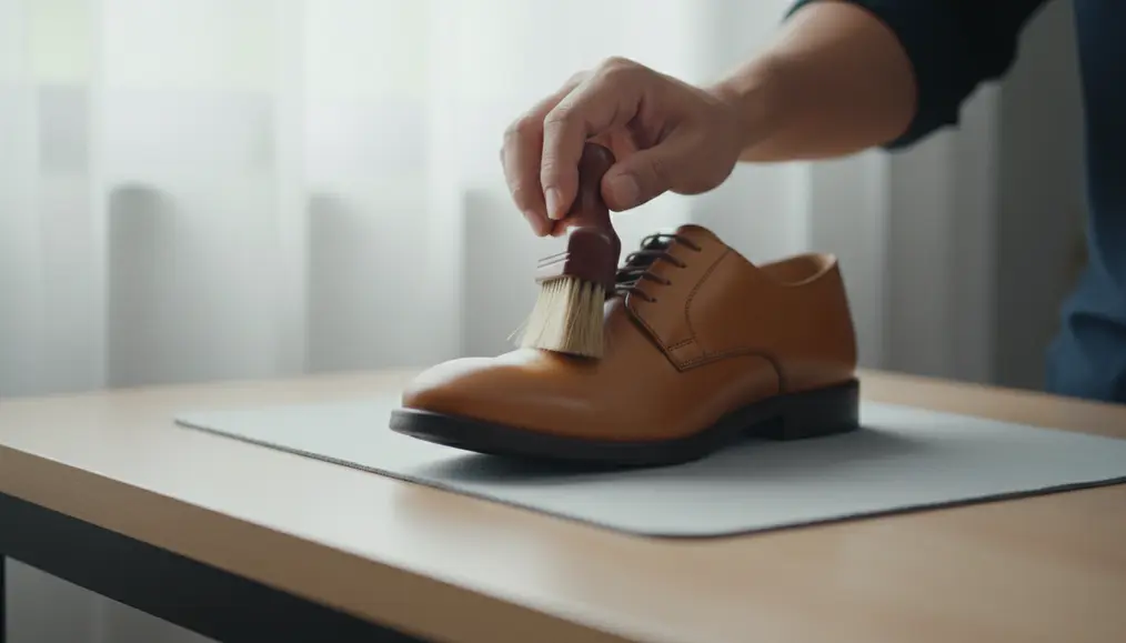 Pentingnya Rutinitas Membersihkan Sepatu Kulit Asli