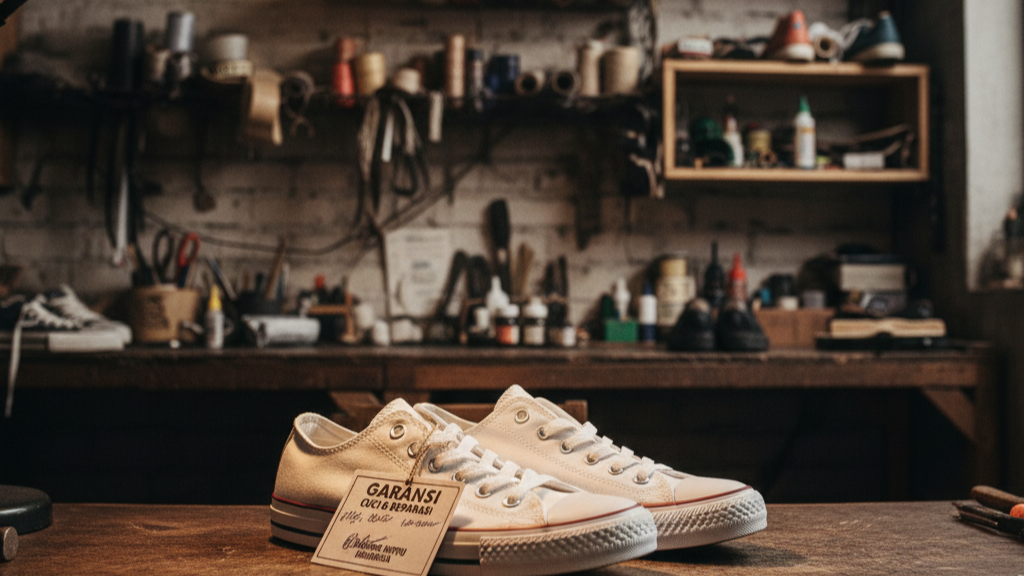 Cari Layanan dengan Garansi Cuci Ulang Sepatu