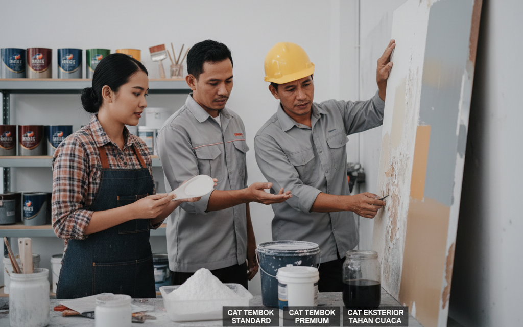 Kenali Jenis Bahan Dasar Cat dan Daya Tahan Cat