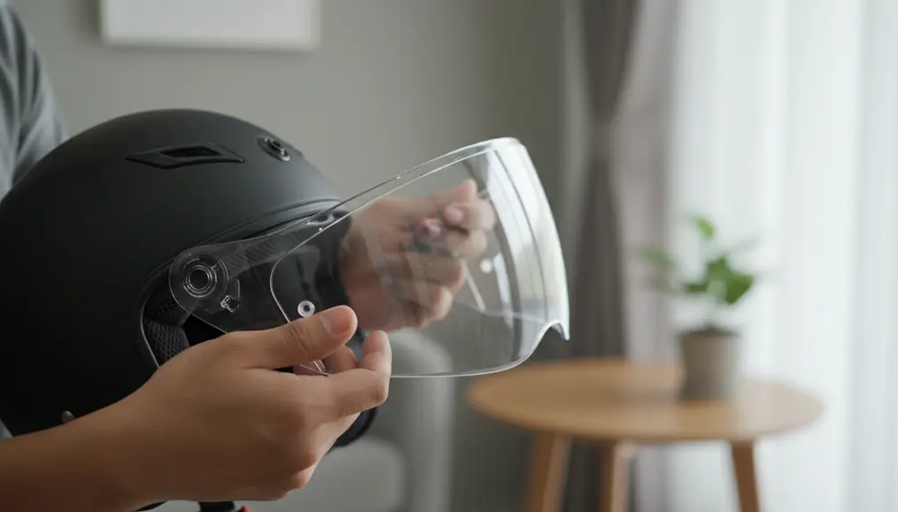 Mengganti Kaca (Visor) Helm: Tips Memilih & Merawatnya