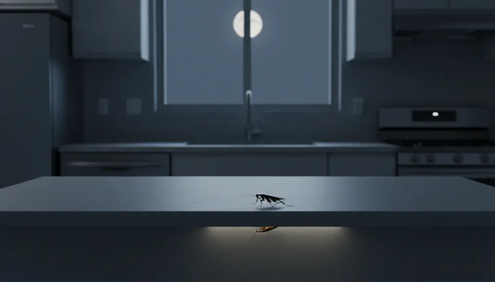 4. Kecoak Lebih Aktif di Malam Hari karena Naluri Nokturnalnya