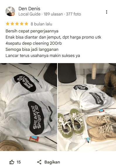 Apa Kata Mereka tentang Jasa Cuci Sepatu dari Home Steril?