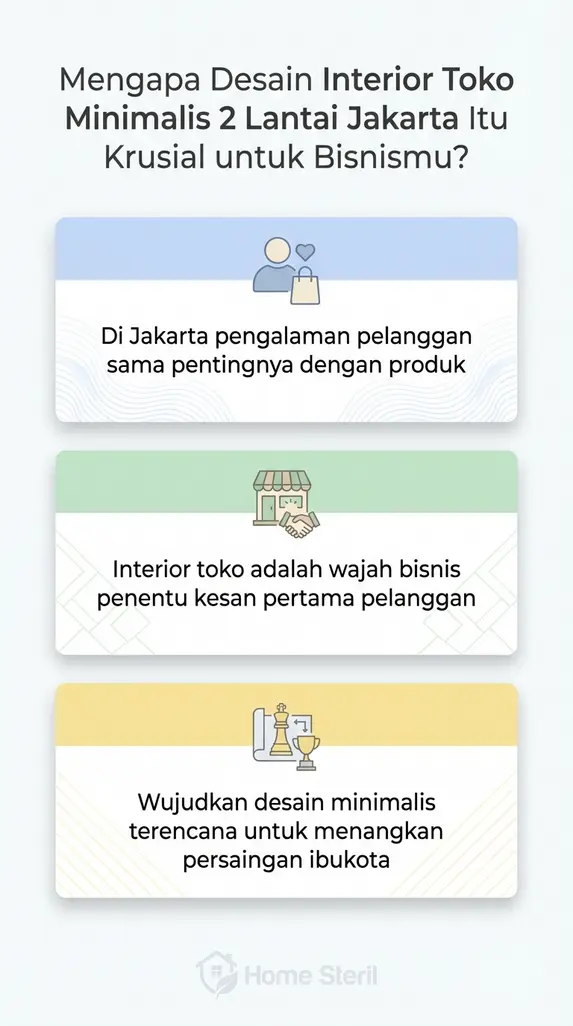 Mengapa Desain Interior Toko Minimalis 2 Lantai Jakarta Itu Krusial untuk Bisnismu?