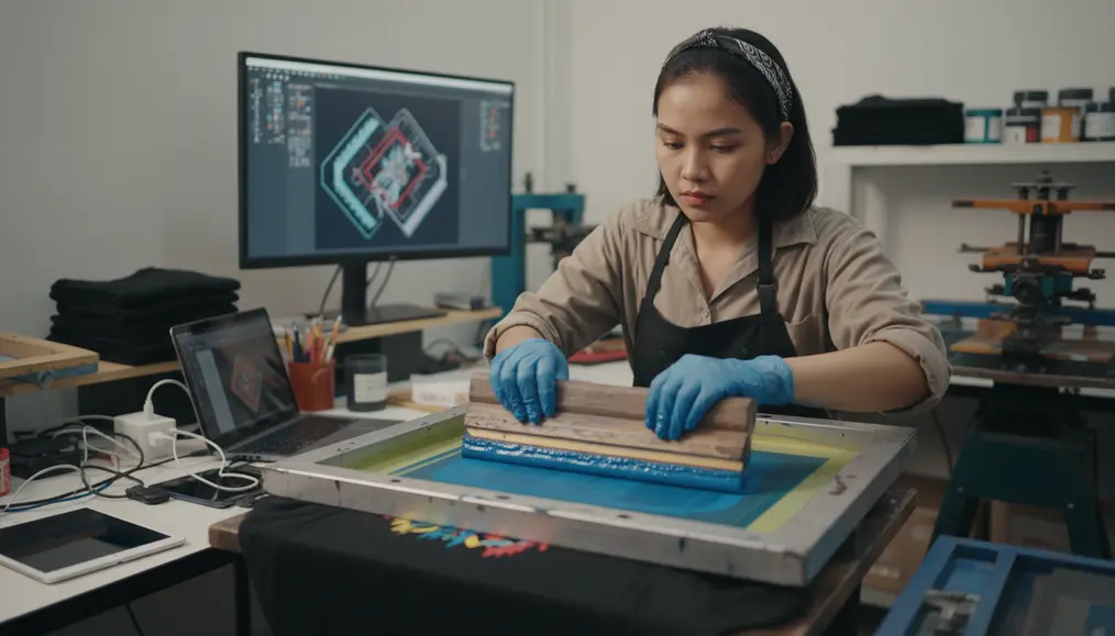 Era Digital dan Sablon Hybrid: Kolaborasi Mesin dan Sentuhan Tangan