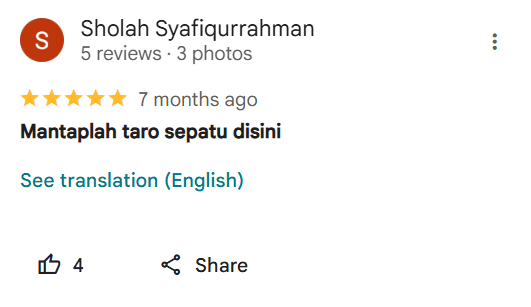 Review Jujur Pelanggan
