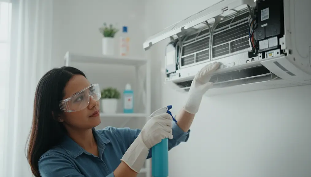 Langkah-Langkah Cuci AC Split Bagian Indoor Unit
