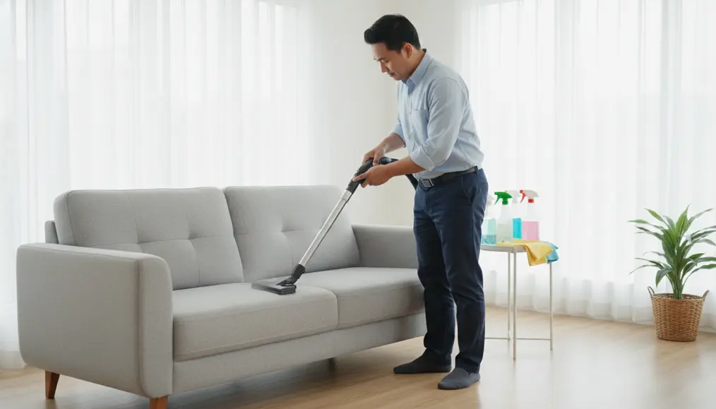 Persiapan Awal Sebelum Memulai Perawatan Sofa Sintetis