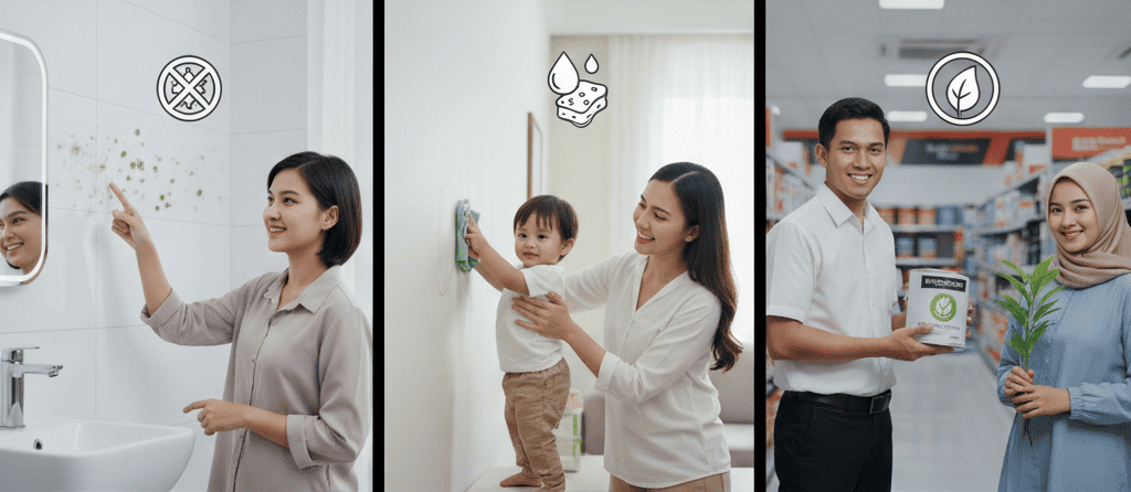 Perhatikan Fitur Tambahan: Anti Jamur, Mudah Dicuci, dan Ramah Lingkungan