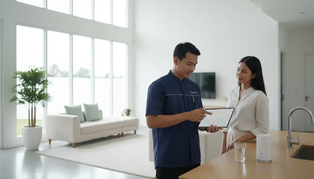 Jasa Cek Kualitas Air dan Rekomendasi Filter Air yang Tepat (Layanan Survey Rumah)