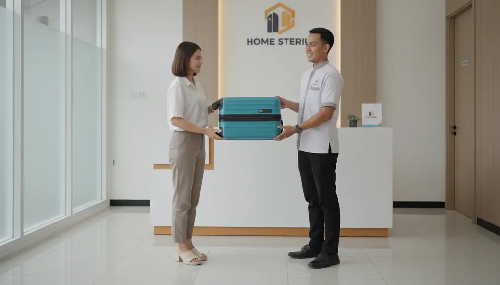 Keuntungan Service Koper di Home Steril Dibanding Tempat Lain