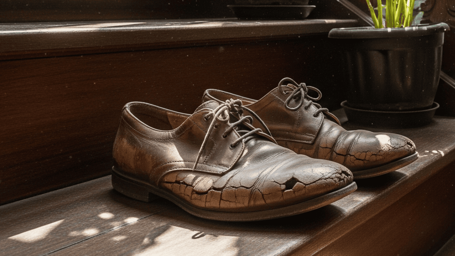 Cara Mengatasi Sepatu Kulit Kaku dan Retak